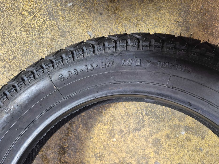 1 Anvelopa MOTO - 5.00-16 69H - Continental K112 - NOUA - DOT 2022  !