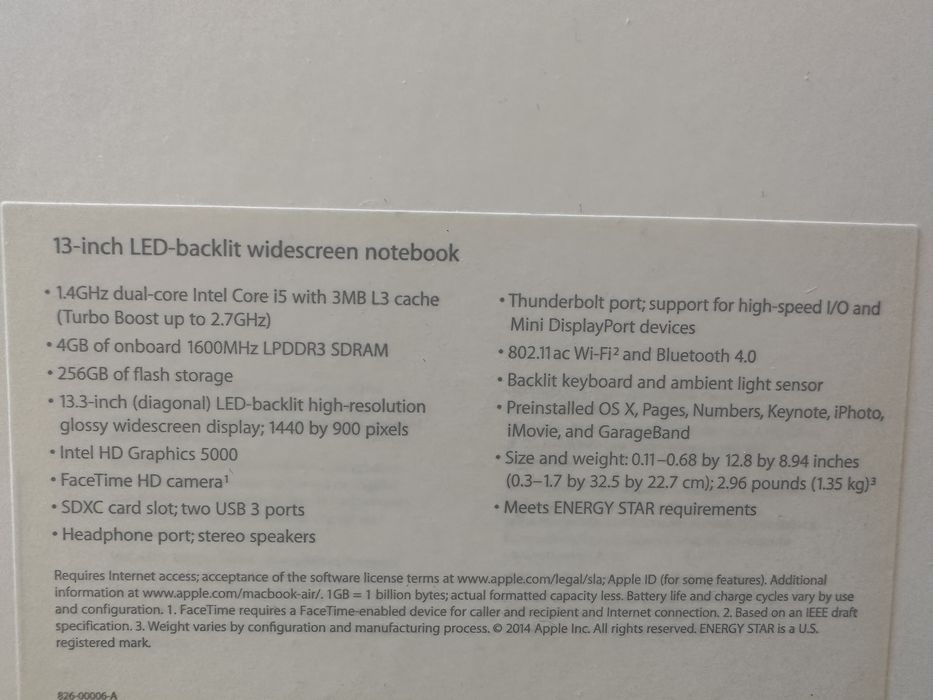 Macbook air 13 2013 (+airpods)