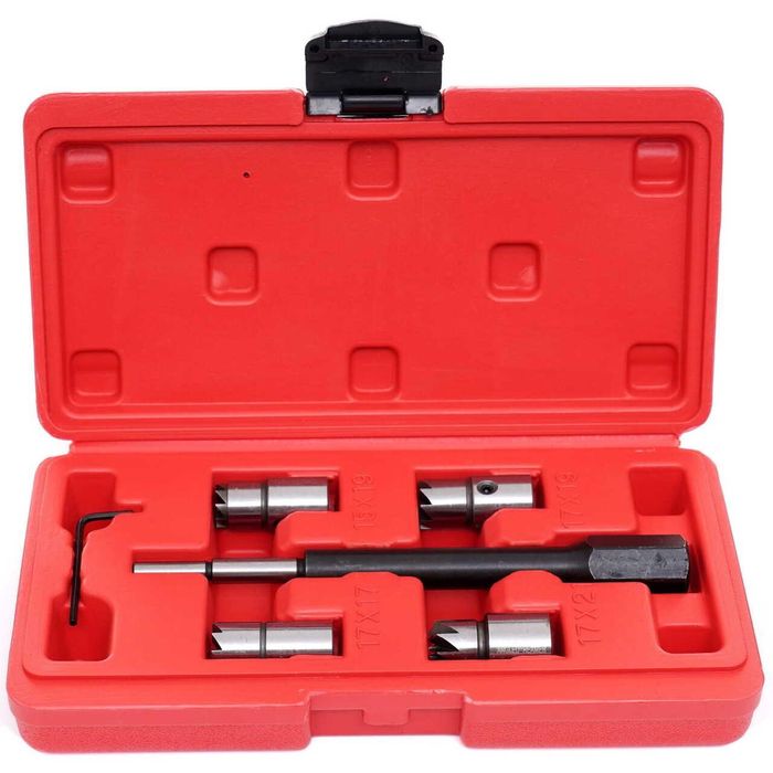 Set pentru curatarea scaunului injectorului, 6 piese, Kraft