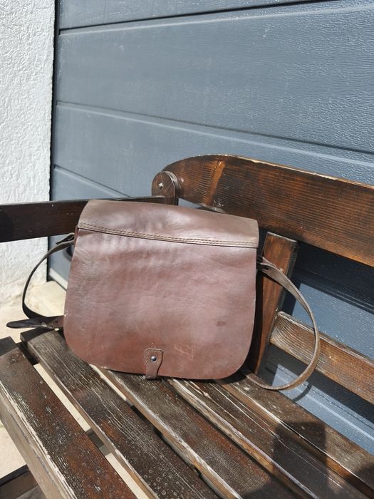 Porthart vânătoresc, geantă din piele