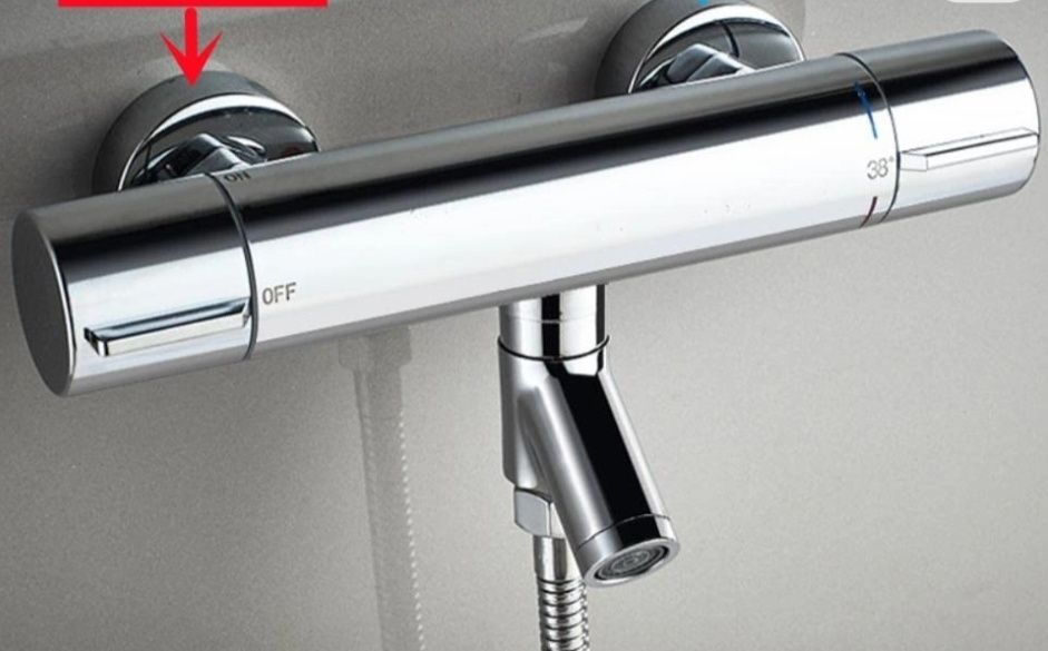 Baterie duș termostatică