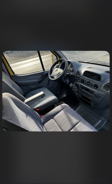 Mercedes sprinter 413 macara+bascula