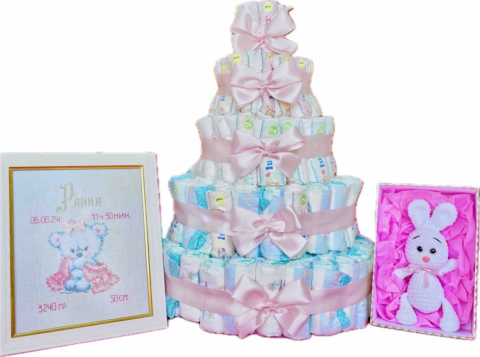 Торта от памперси