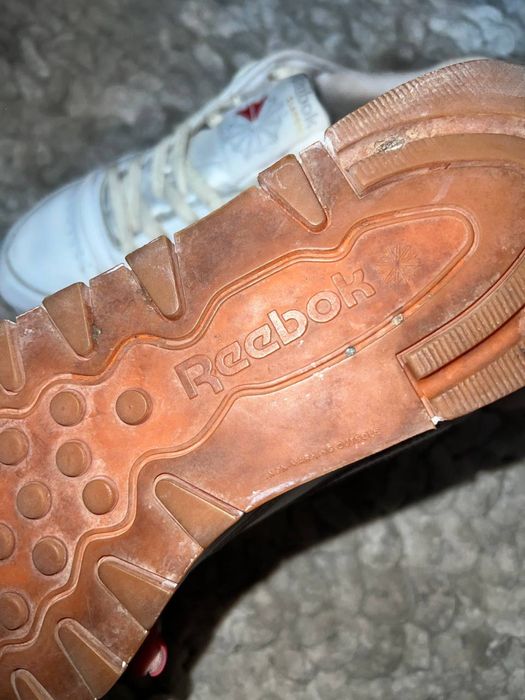 Крассовки reebok Кожа