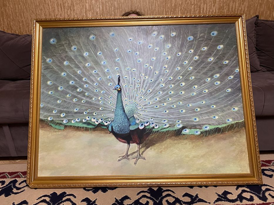 Павлин ручной работы