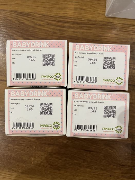 Set ajutor colici și digestie bebe: Baby Drink + Bifido-Baby