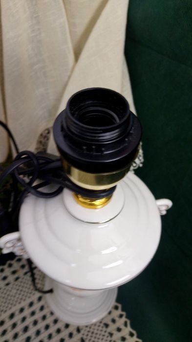 Комплект лампион, часовник и ваза с капак