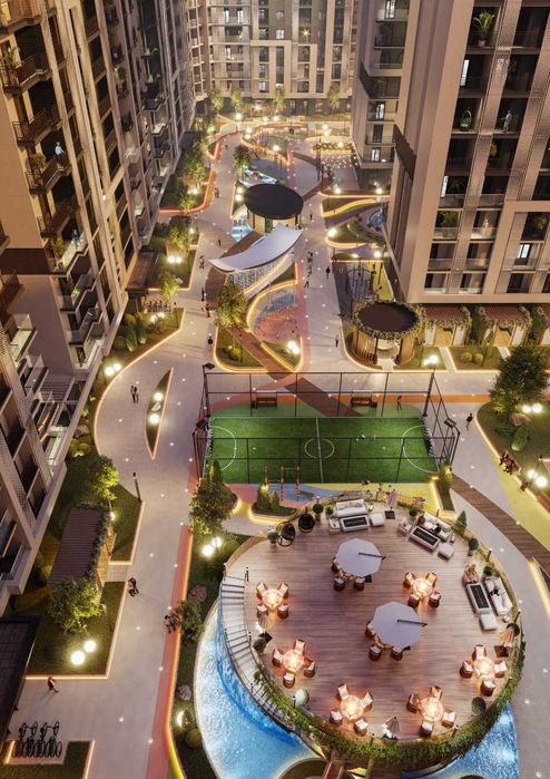 ЖК Imperial Club City 1 комнатная квартира Алайский ор-р Интерхаус