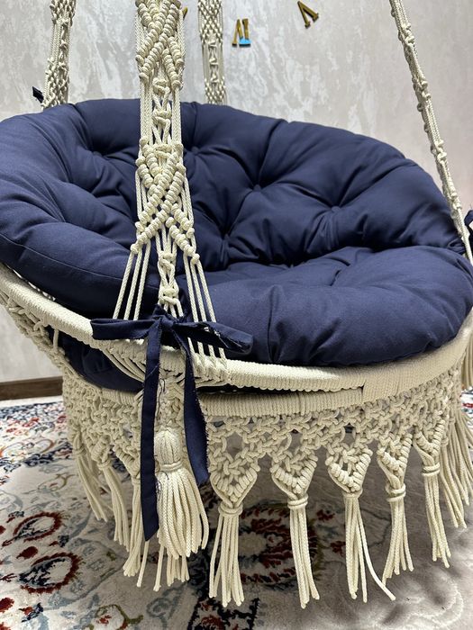 Гамак-качели, Макраме