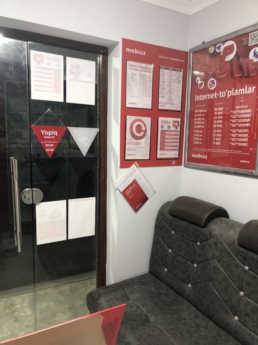 mobiuz sotiladi paynet aksessuar arendga bor