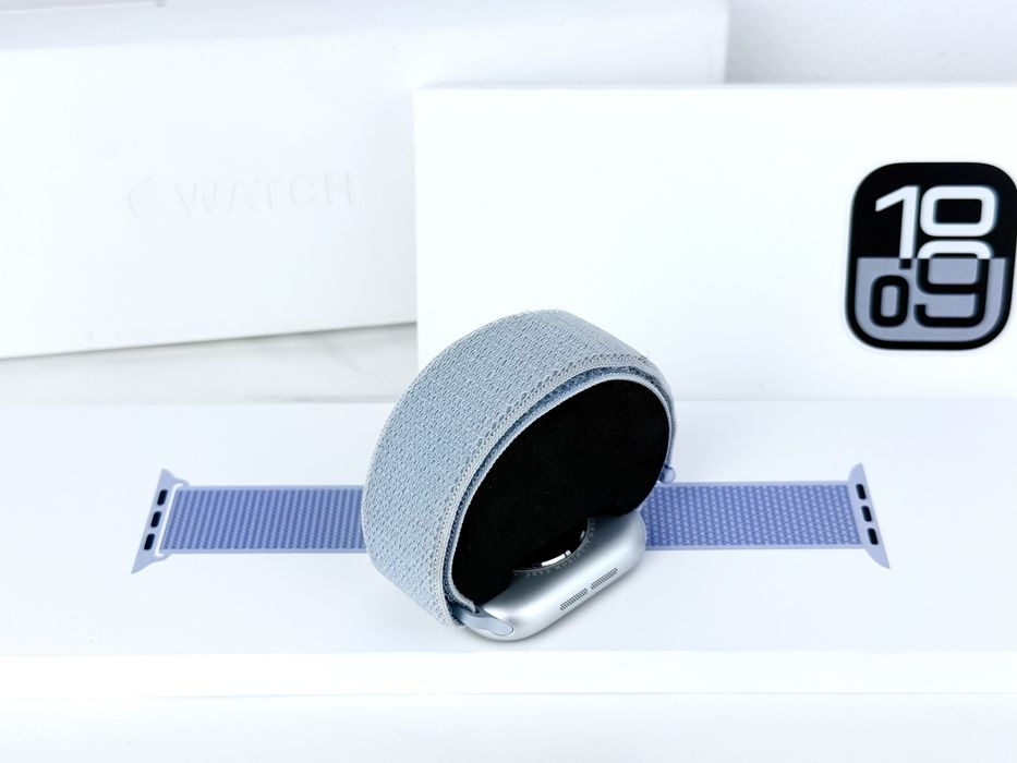 Apple Watch 10 46mm GPS Silver 100% Батерия! Гаранция!
