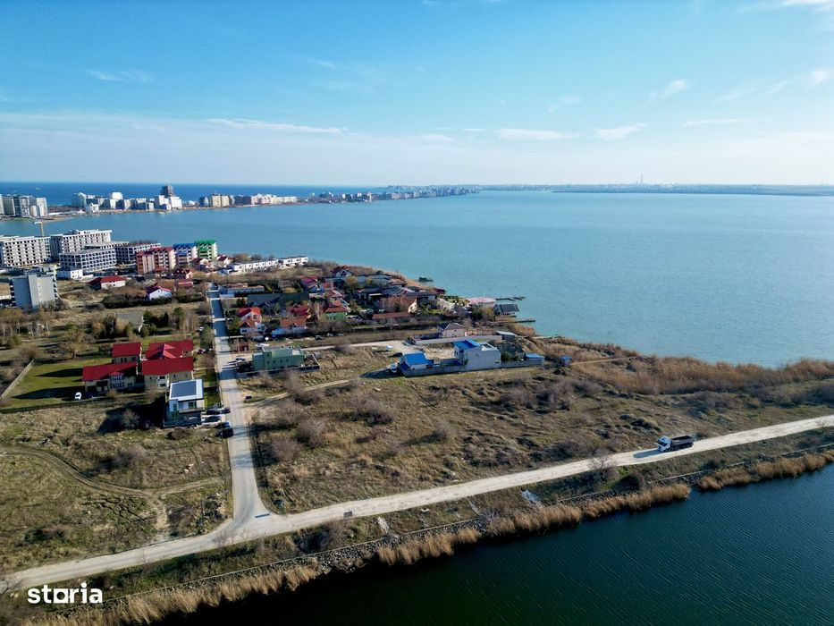 Teren de vanzare in Mamaia Sat primul rand la lacul Siutghiol