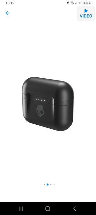 Căști Skullcandy Indy ANC In-Ear,Noise Canceling, Black