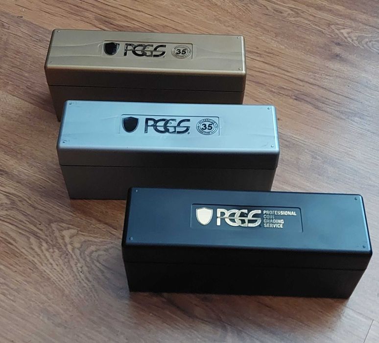 Кутии за съхранение на сертифицирани монети