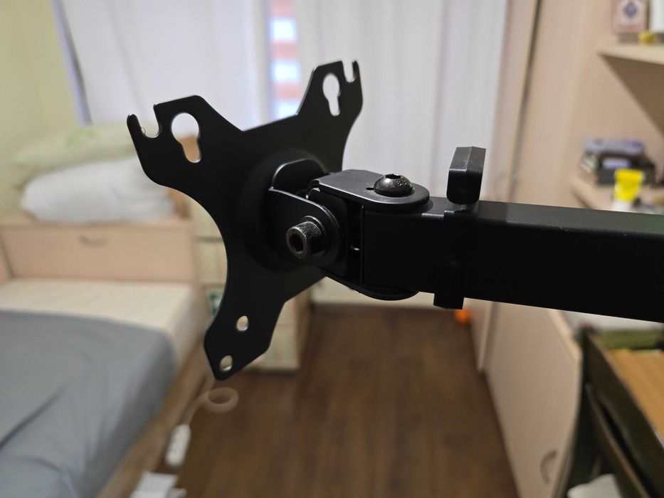 Професионална Двойна Стойка за Монитори HAMA (VESA) – За Бюро