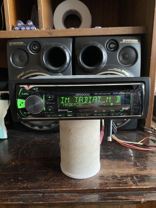 KENWOOD kdc-bt39dab - ЦВЕТОВЕ! - BLUETOOTH, USB CD mp3 плеър за кола сд авто радио