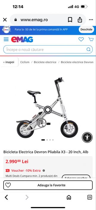 Vind bicicleta electrica no one Butterfly