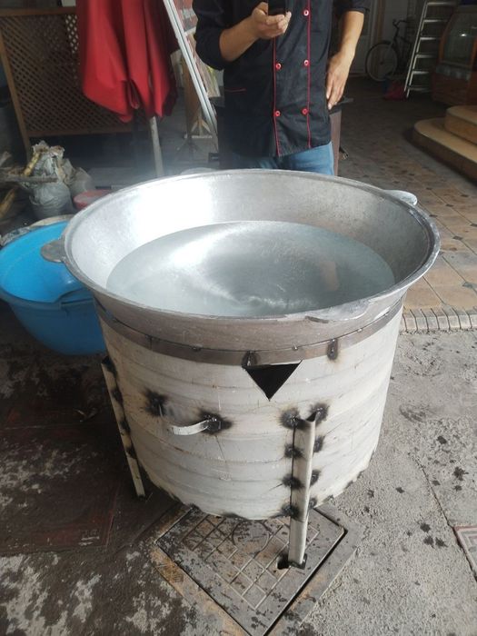 Qozon Ochoq Chugun Durallumin