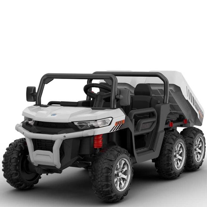 UTV electric pentru 2 copii Kinderauto BJ623B 4x45W 12V #Alb