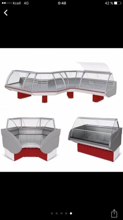 Морозильные лари, Горки , витрины холодильные холодильники с агрегатом