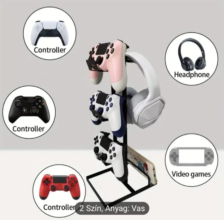 Suport de controlere alb