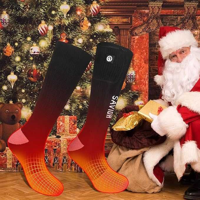 Електрически термо чорапи за къмпинг Отопляеми чорапи