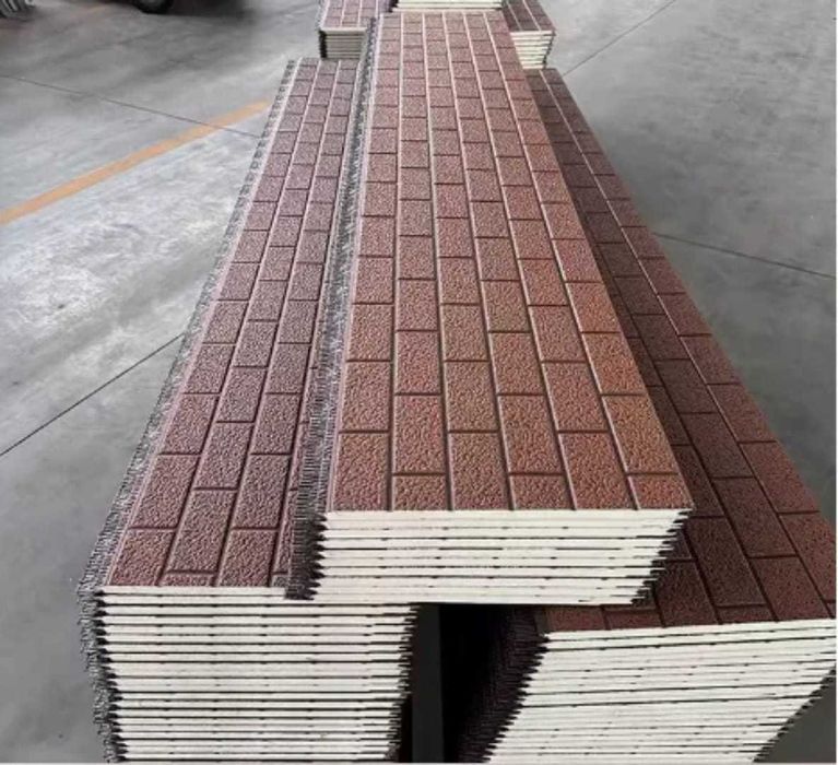 Фасадные панели с пенополиуретановым утеплителем