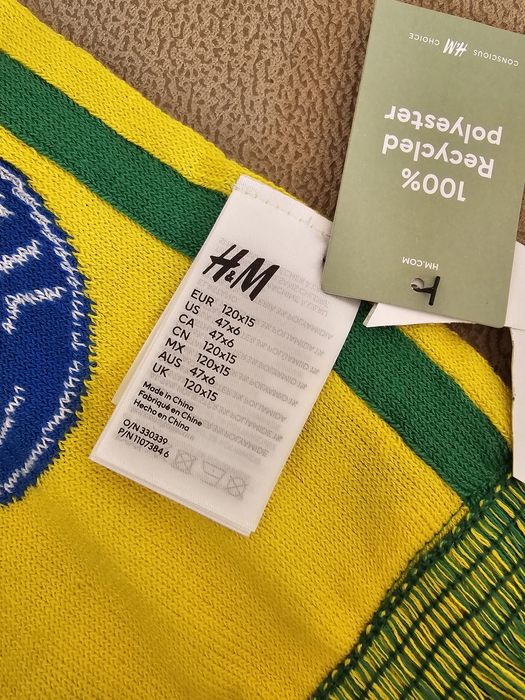 Шарф Бразилии, флаг Бразилии