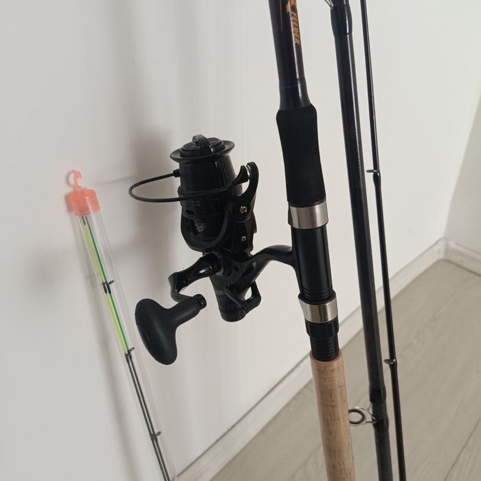 Set Lanseta Feeder Carbon 3,6m+mulineta