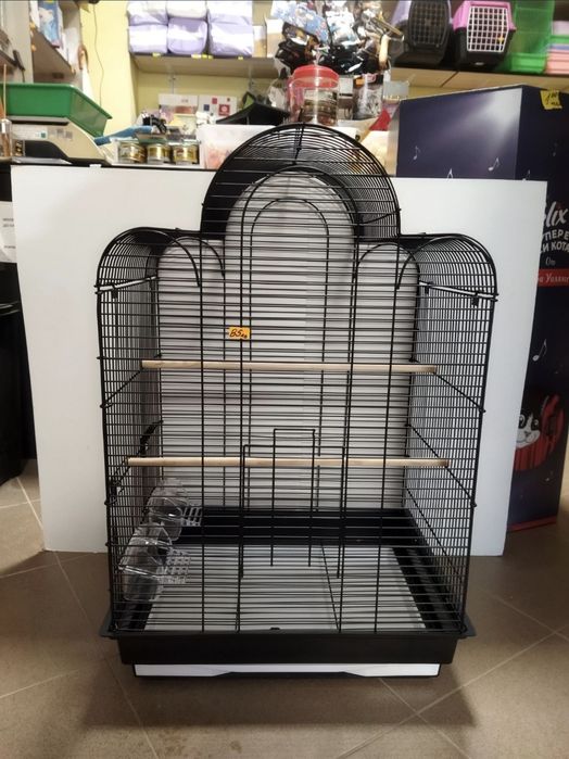 Нова Клетка за птици-70/47/36.папагали/корела/монах
Комплекта включва: