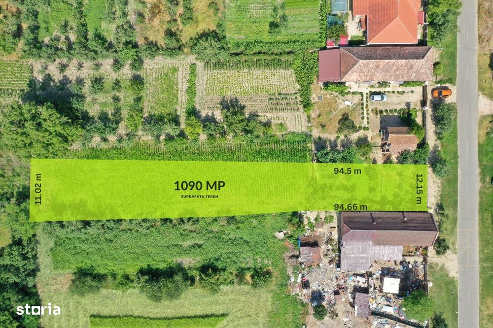 Intravilan | 1090mp-Toate Utilitatile | Aproape de Primarie-Comision 0