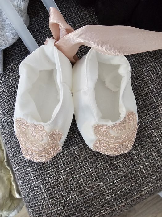 Set ținută de ocazie pt bebe fata