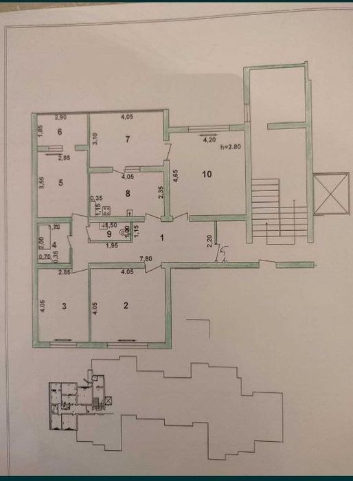 Продается своя квартира 105м² Ц-квартал 5/4/9 ор-р ГАИ