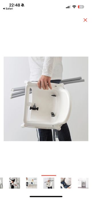 Детский стул для кормления Икеа