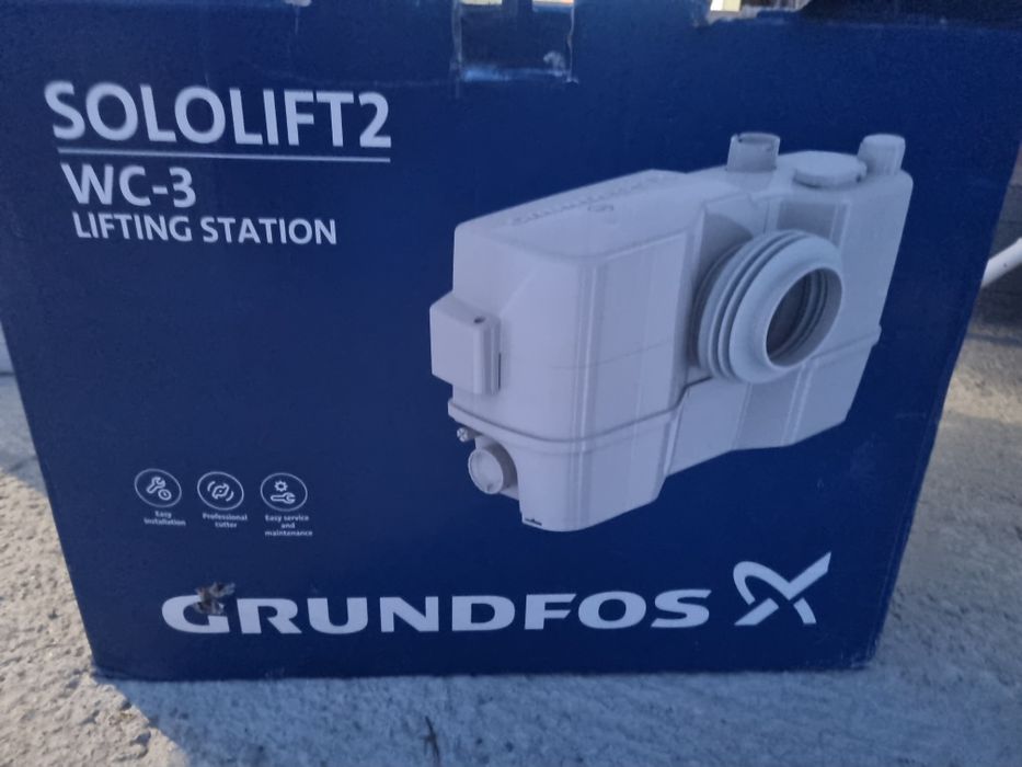 Pompa tocare Sololift2 WC-3 GRUNDFOS