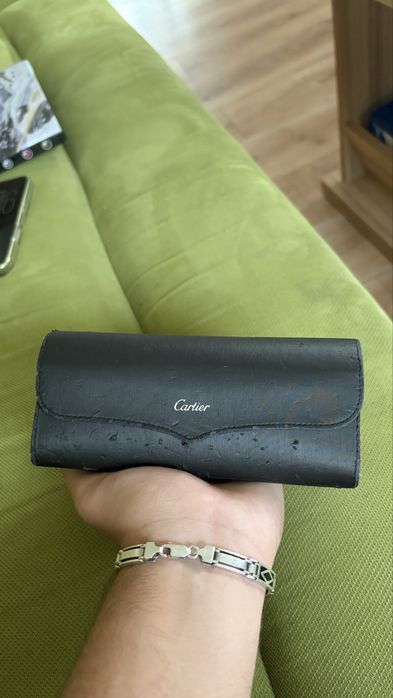 Ochelari Cartier rimless jaguar