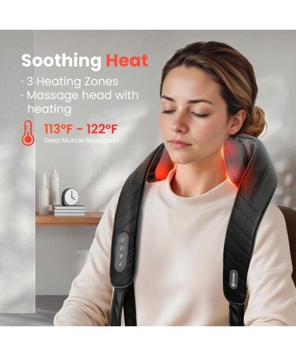 Aparat de masaj cervical hands-free, Comfier