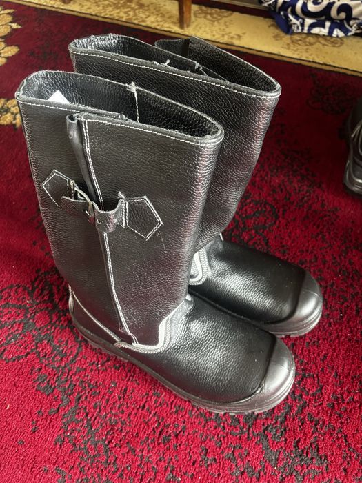 Сапоги из натуральной кожи