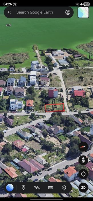 Teren 500 mp de vânzare – Palazu Mare | Colț | 25 x 20 m | Aproape de lac