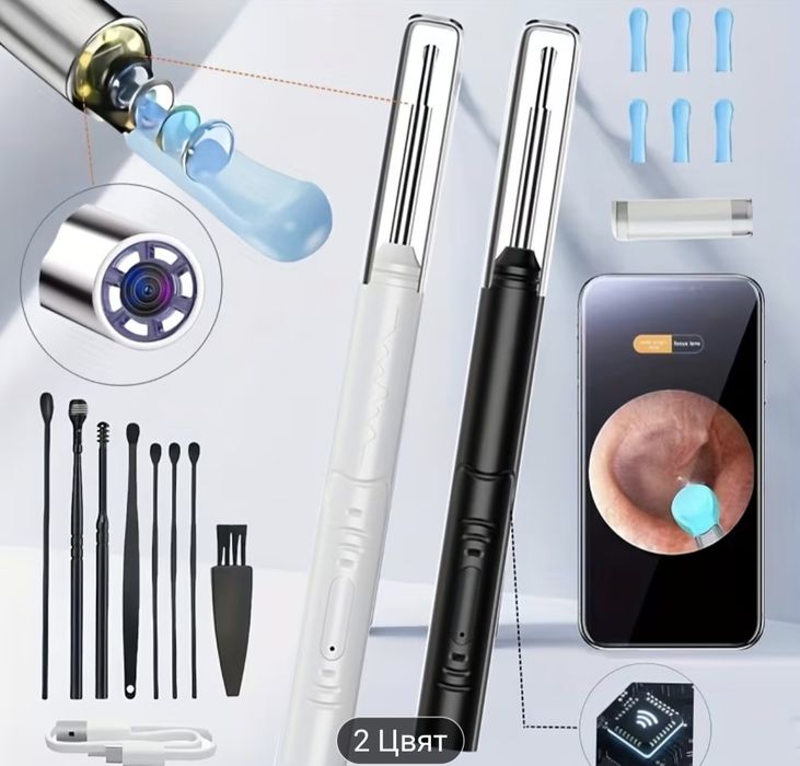 Уред за почистване на ушен канал