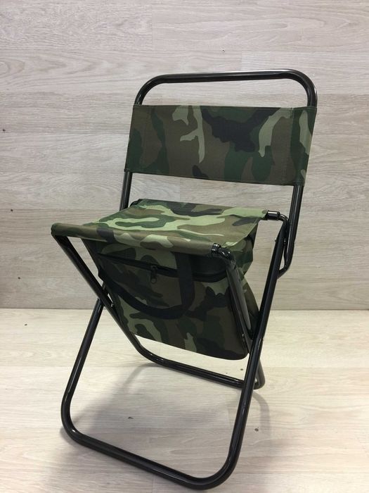 Къмпинг рибарски стол столчета - син или червен за тур