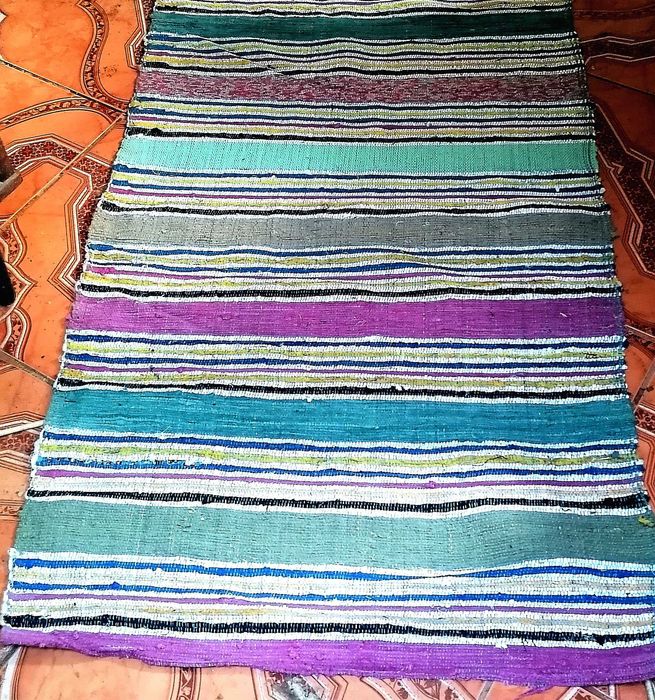 Covor, Mocheta Lucrat Manual