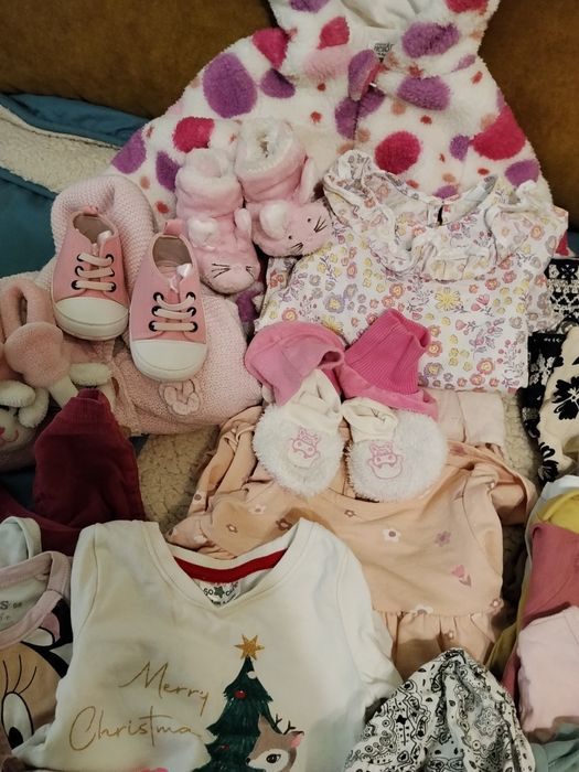 Огромен лот бебешки дрехи