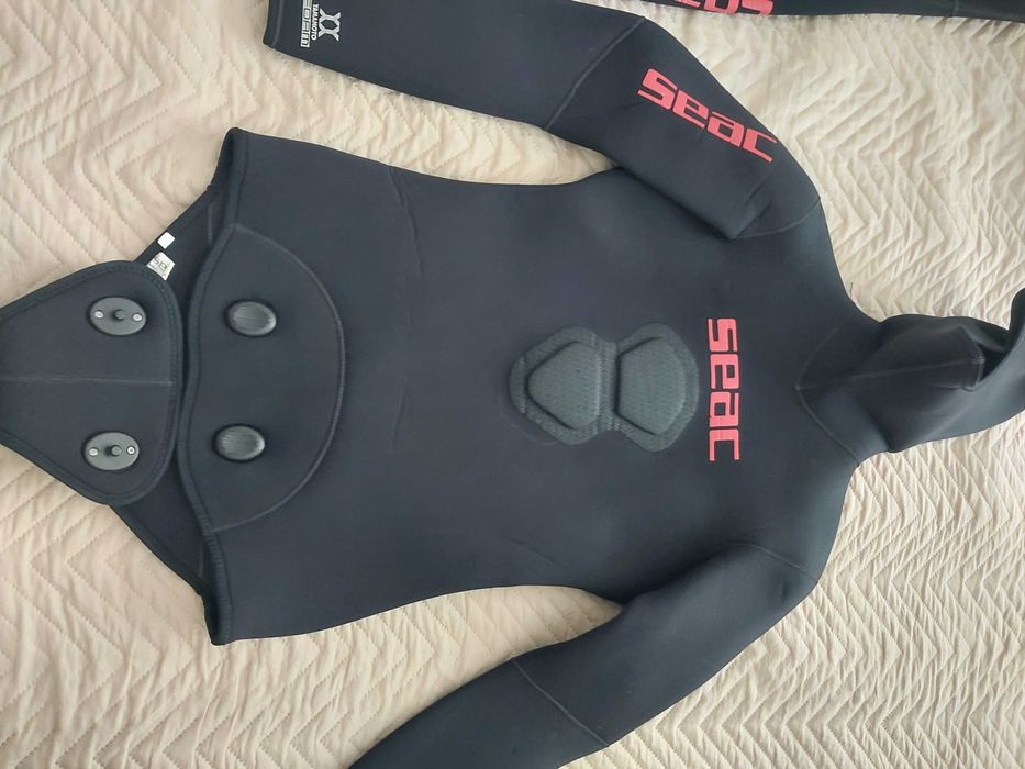 Мъжки неопренов костюм Seac -T black Yamamoto 5mm