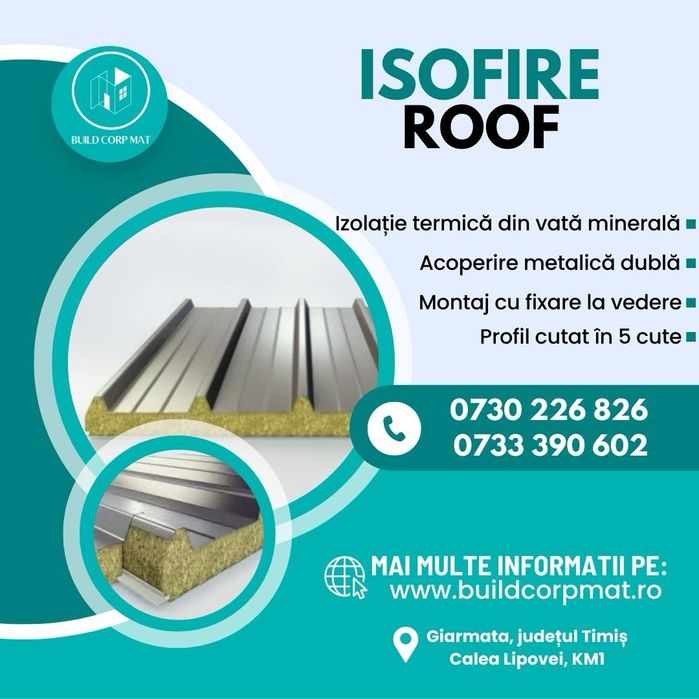 Vând panouri Sandwich Giarmata