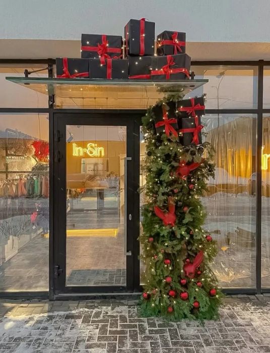 Новогодние оформление