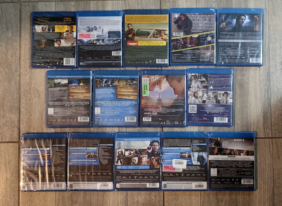 Colectie Bourne American Hustle Oblivion Jurassic Seven Years in Tibet