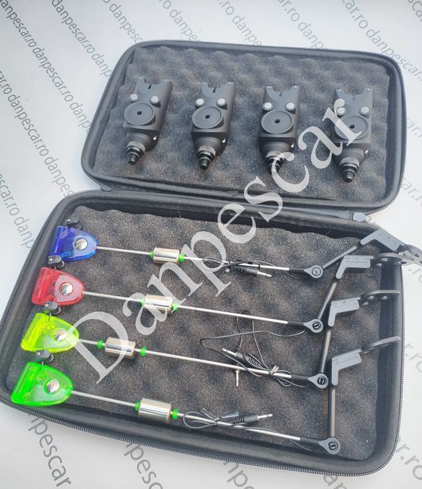SET 4 Avertizori  WindBlade 617 cu 4 Swinger MKM2 iluminare + penar