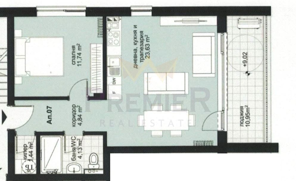 2-стаен в Варна-Виница площ 74 цена 99900