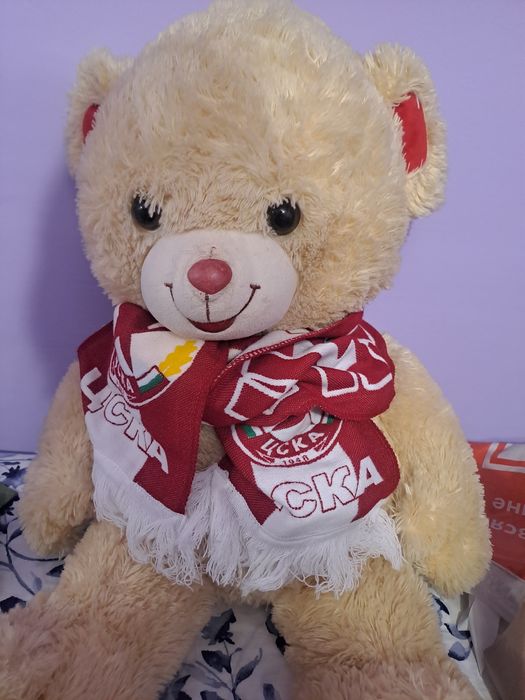 ЦСКА плюшено мече